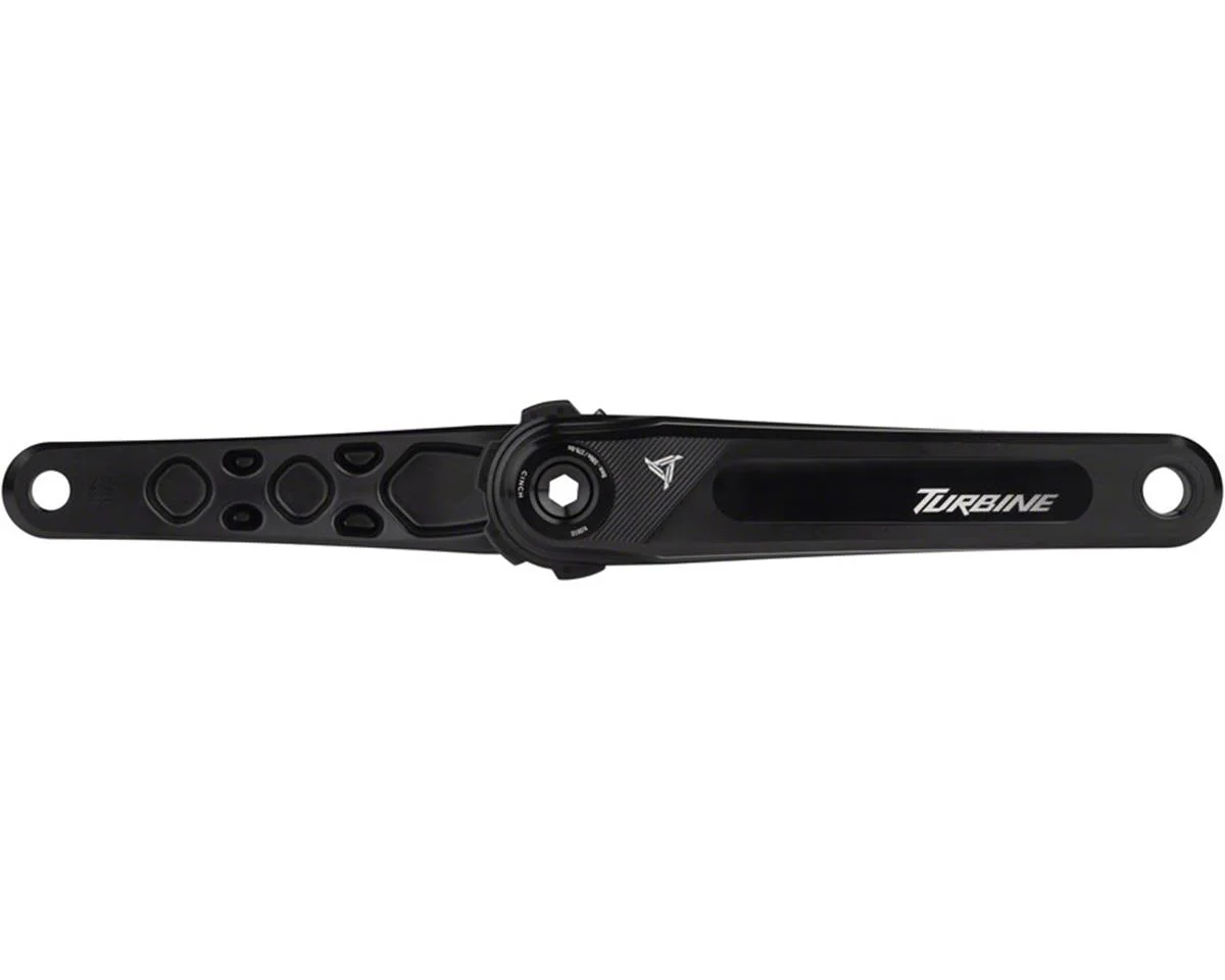 Race Face Turbine Crankset (Black) (Direct Mount) (143mm Spindle w/CINCH Interface) (170mm) (7050 Aluminum)